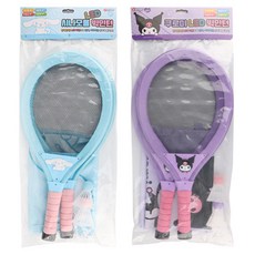 BUNNYLAND 三麗鷗角色LED羽球拍 2支組, 大耳狗喜拿 + 酷洛米, 1套