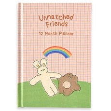 Monolike Unmatched Friends 精裝萬年手帳, 05粉紅色