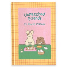 Monolike Unmatched Friends 精裝萬年手帳, 01黃色