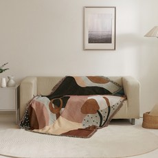 HANIL CARPET 感性風毛毯 沙發罩, 1個, 混色