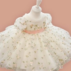 Edgeland 女童野花洋裝