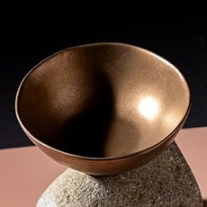 CASA MUUTTI Depre 飯碗, 1個, 金色