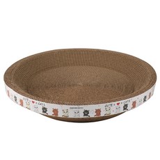 딩동펫 큐트캣 고양이 스크래쳐, 아이보리, 1개