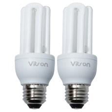 LISHIN Vitson EL 燈泡 11W, 晝光色, 2個