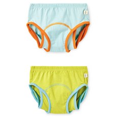 Chummy Chummy 嬰兒點純棉如廁訓練內褲翼型 2件套, 1組, 種類