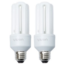비츠온 EL 램프 15W E26, 주광색, 2개