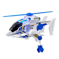 TEAMSTERZ Mean Machines系列聲光直升機, 混色, 1個