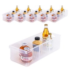 Changsin Living 昌信生活 多用途低身托盤 17cm 1號, 透明, 6個