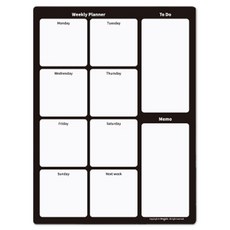 Magpia 玻璃用週計畫表