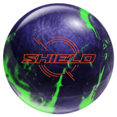 Swag Road Field SHIELD HYBRID保齡球, 紫色+檸檬黃, 1個