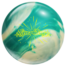 SWAG SPARKLING HYBRID 保齡球, 翡翠綠 + 奶油白, 1個