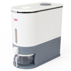 O'lbia 計量米桶 10kg, 1個, 深灰色