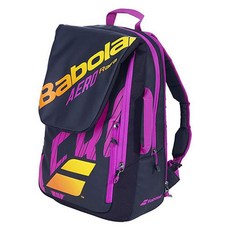 BABOLAT 2022 Pure Aero RAFA後背包+鞋袋組, 黑+橙+紫(雙肩包)