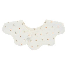 agazzang 招牌捲式圍兜, 1個, 胡蘿蔔兔, 1入