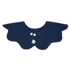 agazzang 招牌捲式圍兜, 1個, 海軍藍, 1入