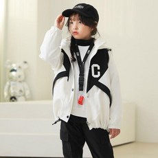 jkids 女童款Exing梭織外套 J6956