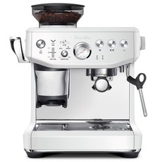 Breville 鉑富 Barista Express Impress 白色咖啡機, 海鹽, BES876
