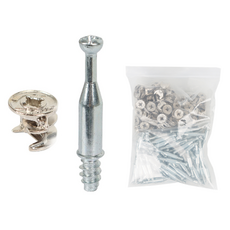 ALLGORR Häfele Minifix 偏心輪外殼 + 螺栓套組, 50套