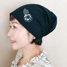 JJNINE 女款亞麻棉帽 2入