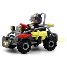 Playmobil 摩比人 警察特勤隊四輪越野車 71147, 1個