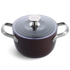 그린팬 인덕션 양수 아시안 멀티쿠커 1.8L, 총길이 26cm x 높이 14cm, 초콜릿트러플, 1개