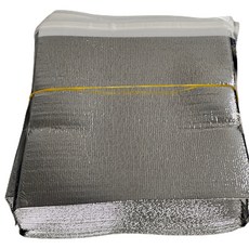 自黏式銀箔保冷袋 250 x 300 mm, 銀色, 200個