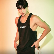 Exhale 高性能無袖肌肉版型健身背心T恤 EXA03