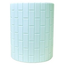 DECORIA 簡易自黏式保溫單色磚隔熱泡棉壁貼 66cm x 2.5m, 1個, 薄荷綠(BLK-225)