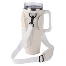 씨오브비 스탠리 텀블러 호환용 파우치 케이스 1200ml, 크림화이트, 1개