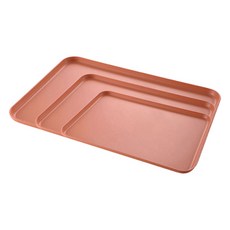 簡約彩色托盤 3種組, 1組, 3型