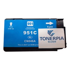 HP Tonerpia 相容墨水 951XL, C 青色, 1個
