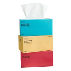 HAUS-CLASS 單手抽取式2層廚房紙巾, 120張, 3盒