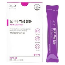 MEDIPOST Movita 液體鐵劑隨身包 30條, 300ml, 1個