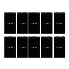 Day Story PP記者筆記本, 10個, 黑色