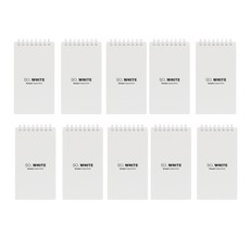 데이스토리 PP 기자 수첩, 백색, 10개