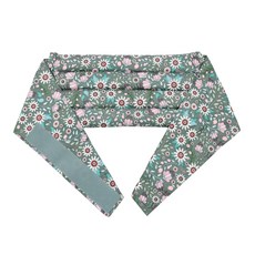 AESLA 香草腹部腰部熱敷袋 高級型 摩登花朵 ZH-W2, 1個