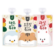 Little Spoon 孩童水果泥 100g+蔬菜泥 100g+燕麥泥 100g套組, 1組