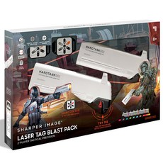 sharperimage 雷射手坦克爆炸包與雙管玩具槍, 混色