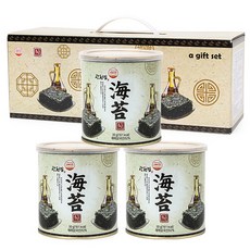 더국민 광천 재래맛김 선물세트, 30g, 3개