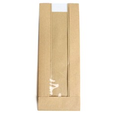 Cheonun 套餐透明開窗信封S, 100個, 牛皮