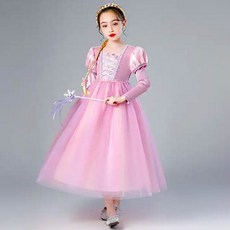 Narinkiz Wow Kids 女童用露娜公主洋裝 + 飾品5件組