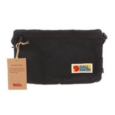 FJALLRAVEN Vardag Pocket 斜揹包, 黑色