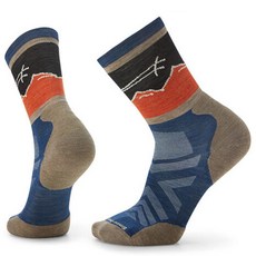 Smartwool Athlete Edition Approach Crew Socks 套組, Alpine Blue, 1套