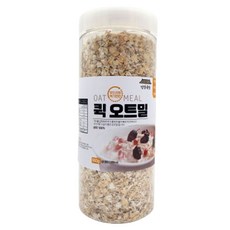 건강곡간 부드러워 먹기편한 퀵 오트밀 통, 600g, 1개 600g, 1개