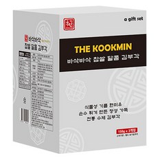 더국민 바삭 수제 달콤 김부각 3p 선물세트, 1세트, 150g