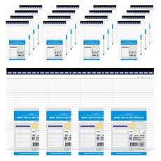 펜피아 1000 절취 미니패드, 백색, 20개