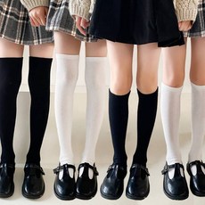 Uvely 兒童基本款膝下襪4件組