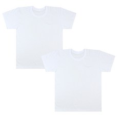 INERSYOU 兒童基本款純棉短袖T恤 2件組