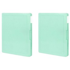 알로데 소프트 클립보드 파일 케이스, TYPE 01 그린, 2개
