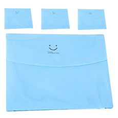 알로데 스마일링 파일 보관 케이스, TYPE 02 스카이, 4개